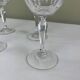 Crystal wine glass