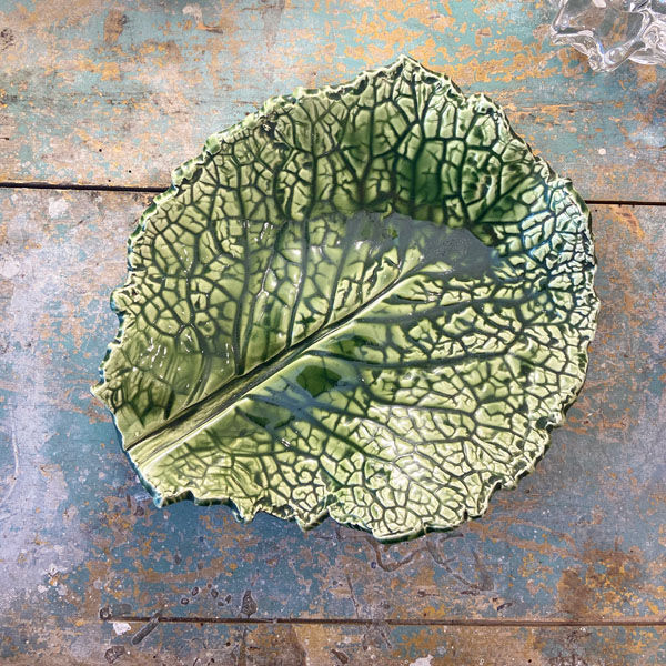 Empty cabbage leaf pocket