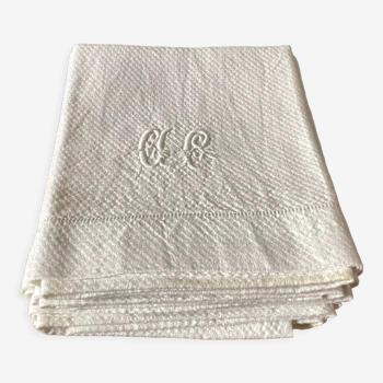 Serviettes de toilette avec monogramme