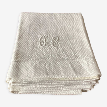 Towels with monogram
