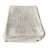 Towels with monogram