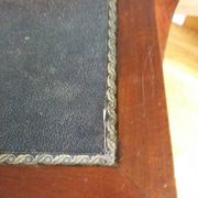 Nightstand with writing desk in Louis XV style.