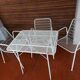 Ensemble de 3 chaises et table de jardin Emu modèle Rio