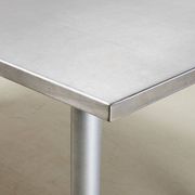 Postmodern Dining Set in Aluminum and Steel Belgium 1980s/90s