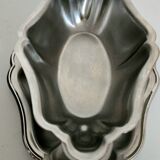 Patinated stainless steel sauceboat