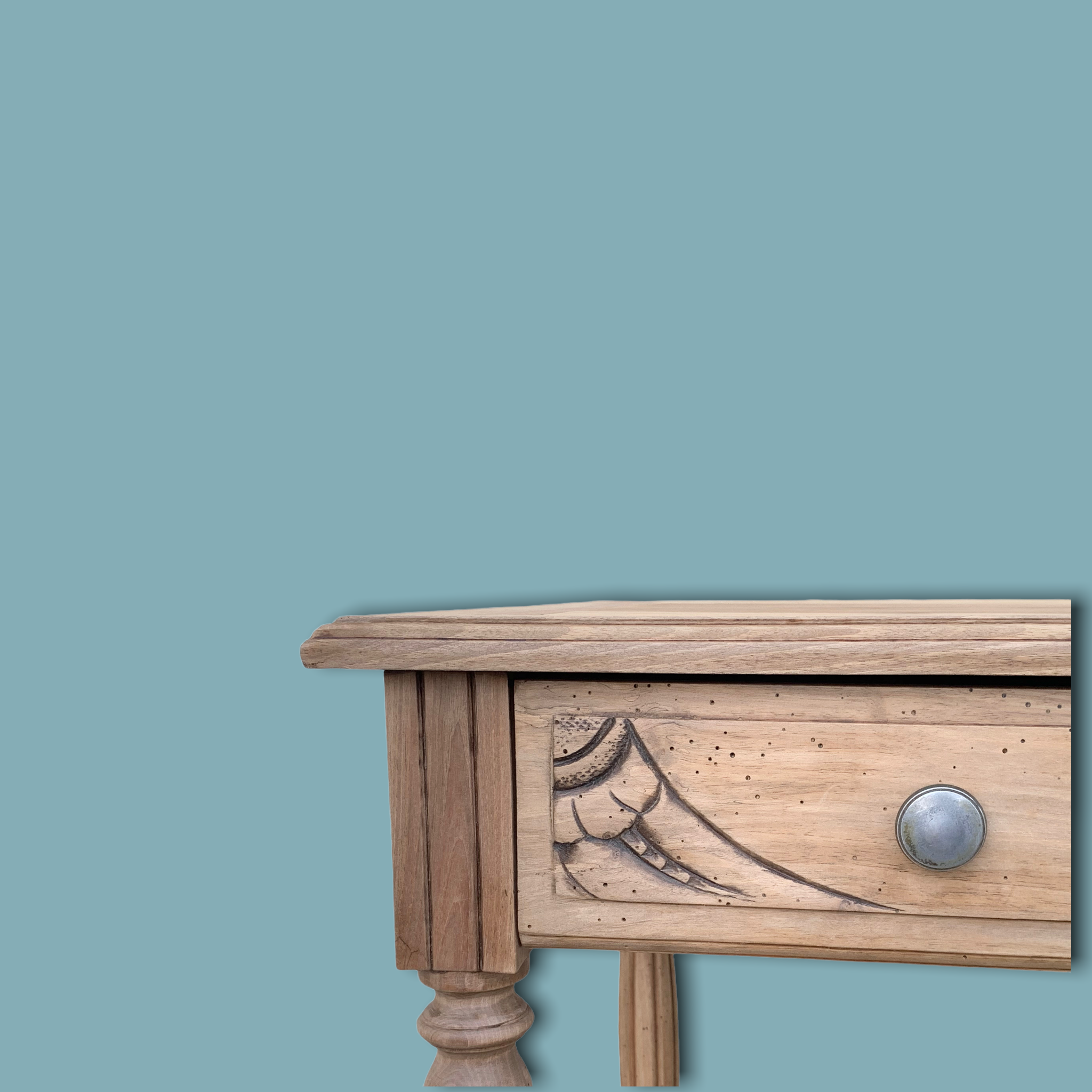 Art Deco office 1930 walnut raw wood