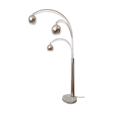 Vintage lamp 3 foot marble globes