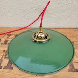 Enamelled sheet metal suspension