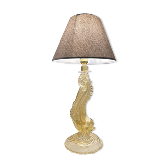 Lampe murano seguso barovier dauphin  1950