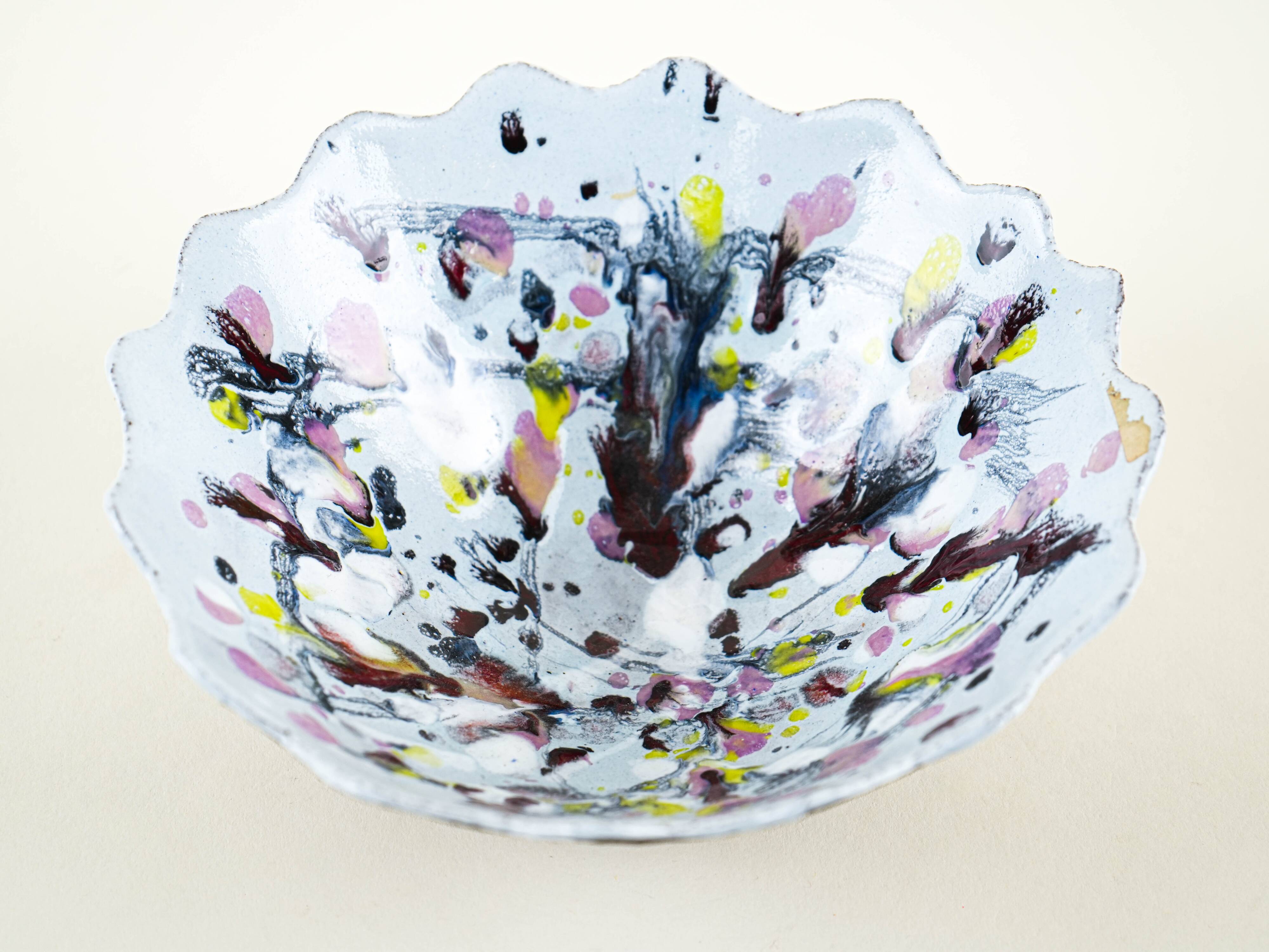 Ceramic bowl, Danish design, 1970s, made in Denmark
