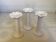 Trio of flower candle holders Fereiras Portugal