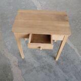 Old side table stripped