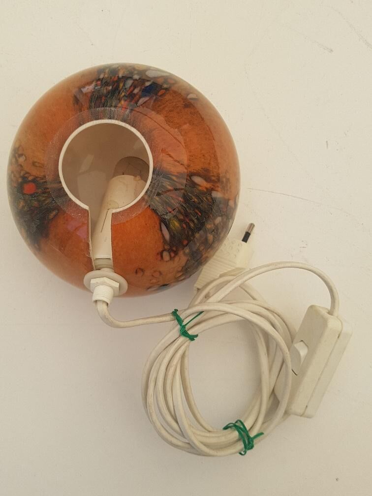 Vintage colorful glass Nightlight