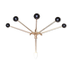 Serjac 1970 5-folding wall coat holder