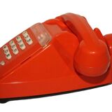 Orange socotel key phone - vintage 1980