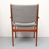 1960s danish armchair teak, Johannes Andersen for Uldum