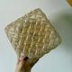 Vintage amber glass wall or ceiling light globe