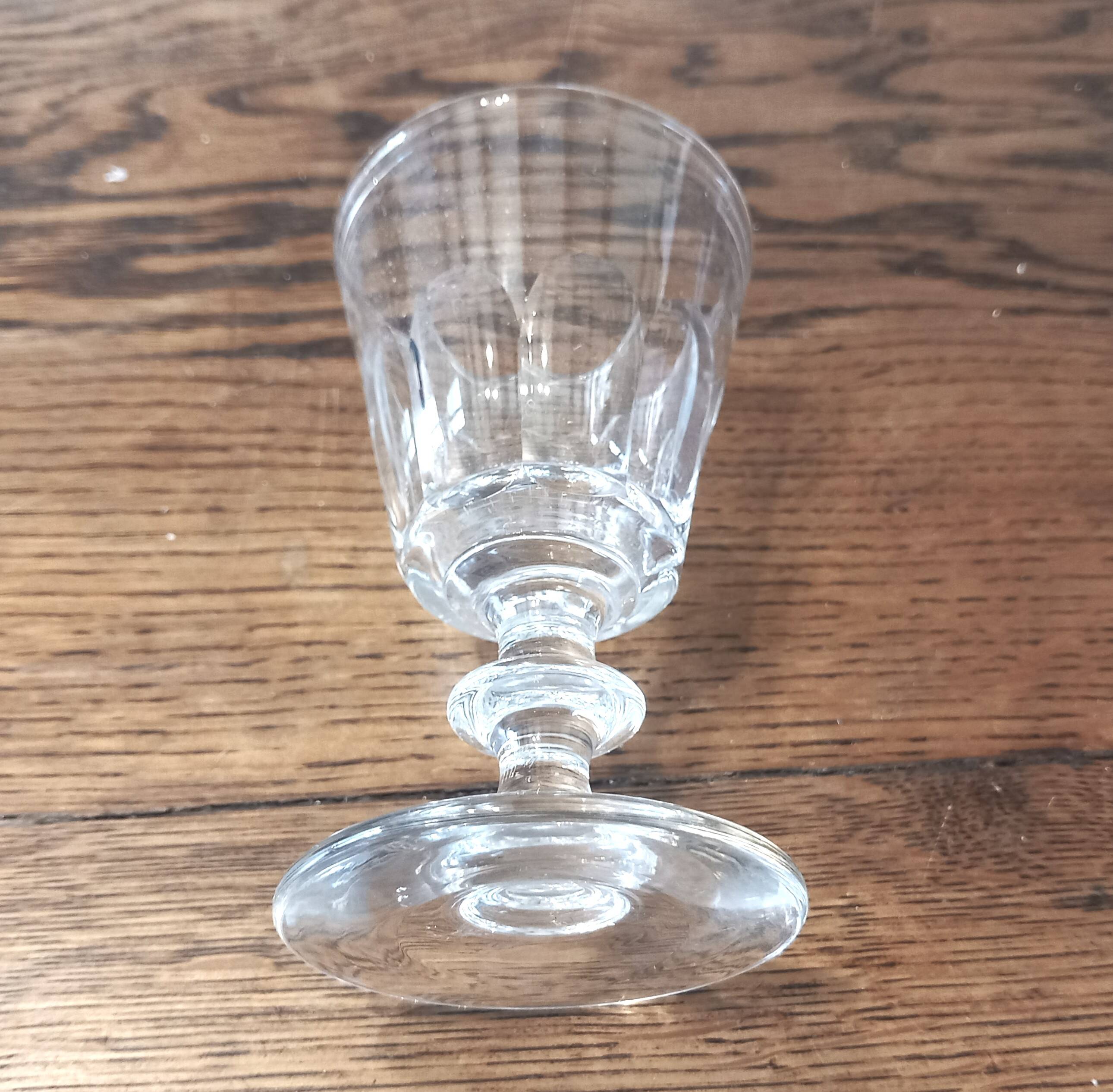 Old Porto glass in crystal, Caton model.