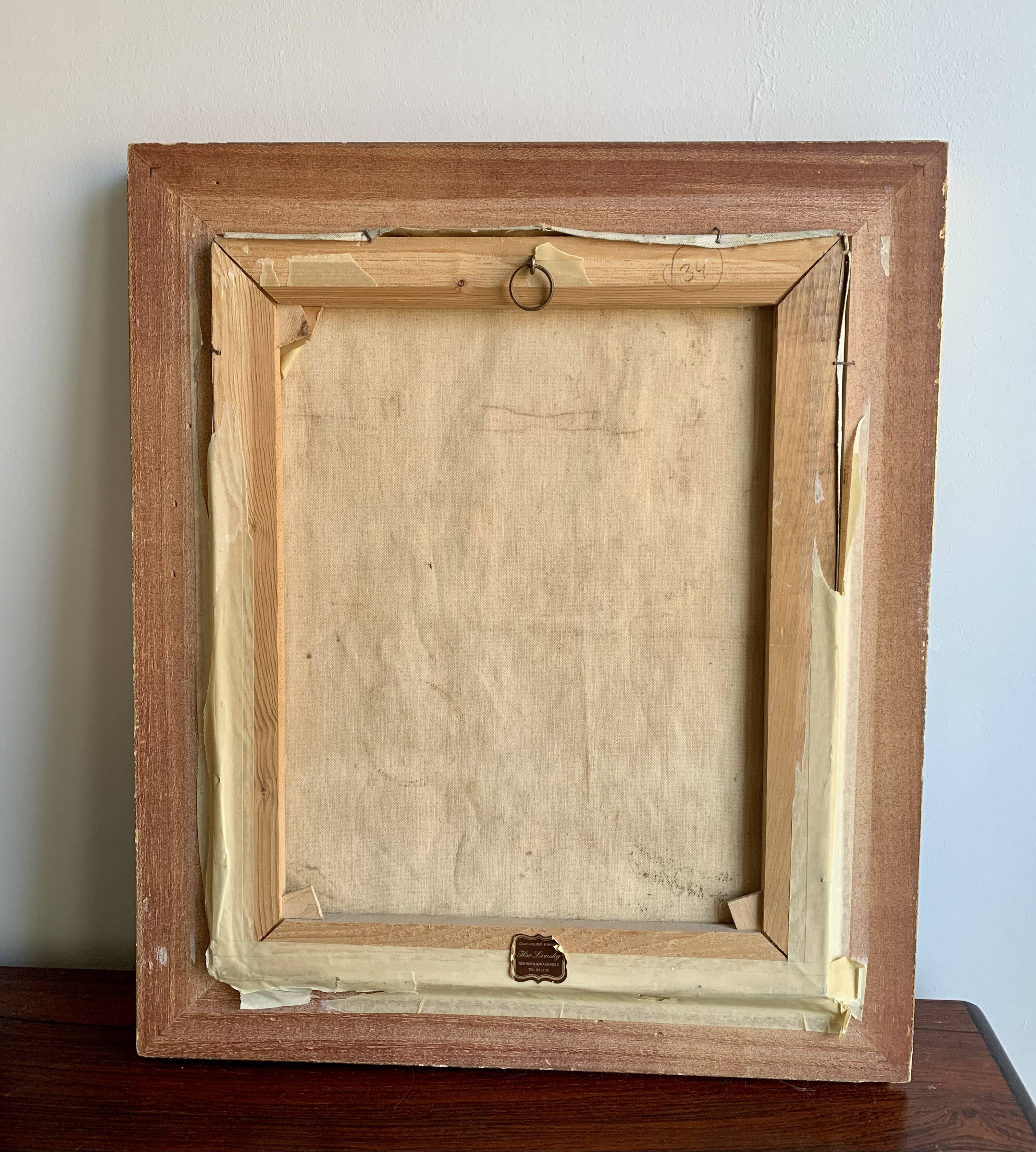 Vintage oil painting