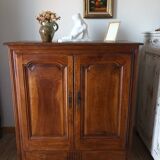 High walnut sideboard, early 20th century