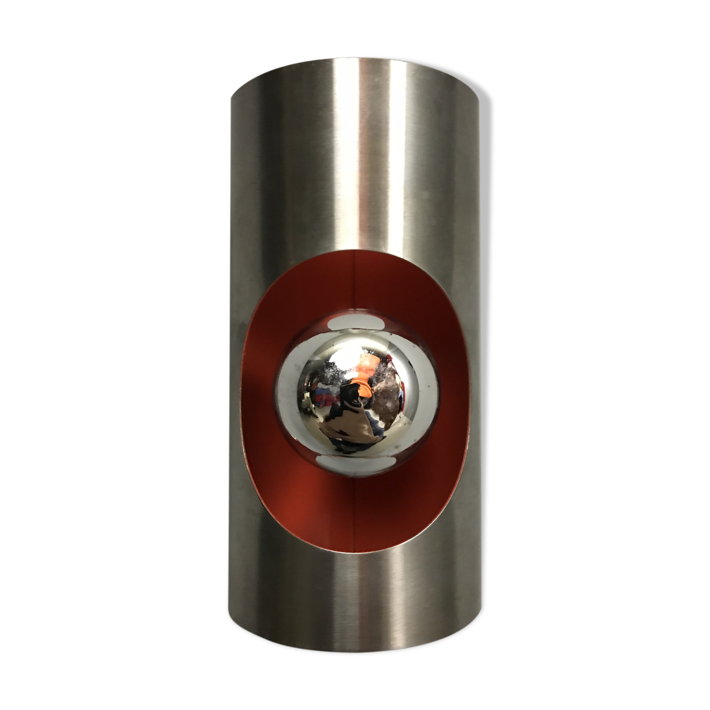 Wall light steel 1970