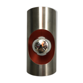 Wall light steel 1970