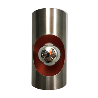 Wall light steel 1970