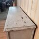 Old blue patinated buffet
