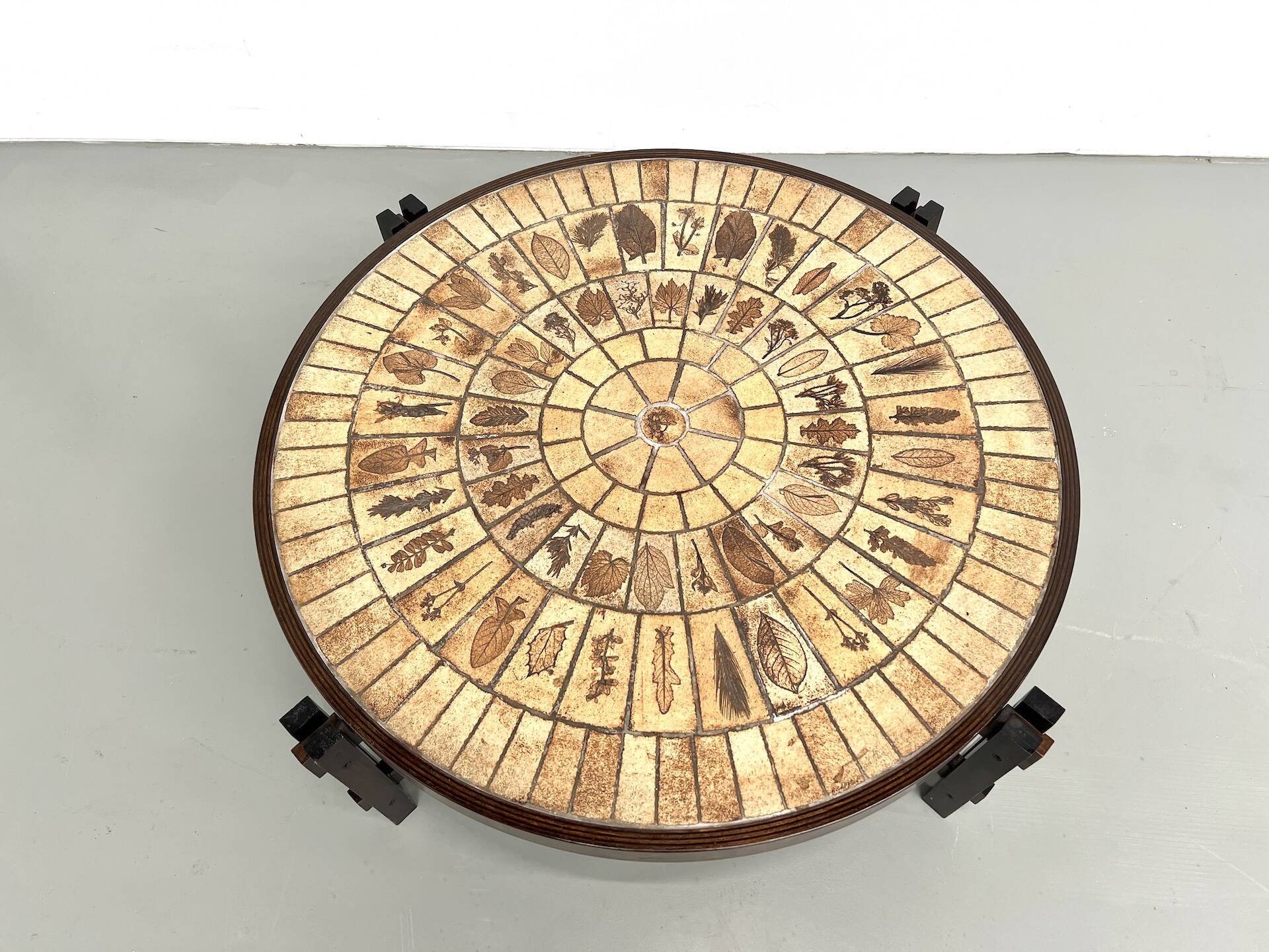 "Les Herbiers" coffee table by Roger Capron