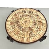 "Les Herbiers" coffee table by Roger Capron