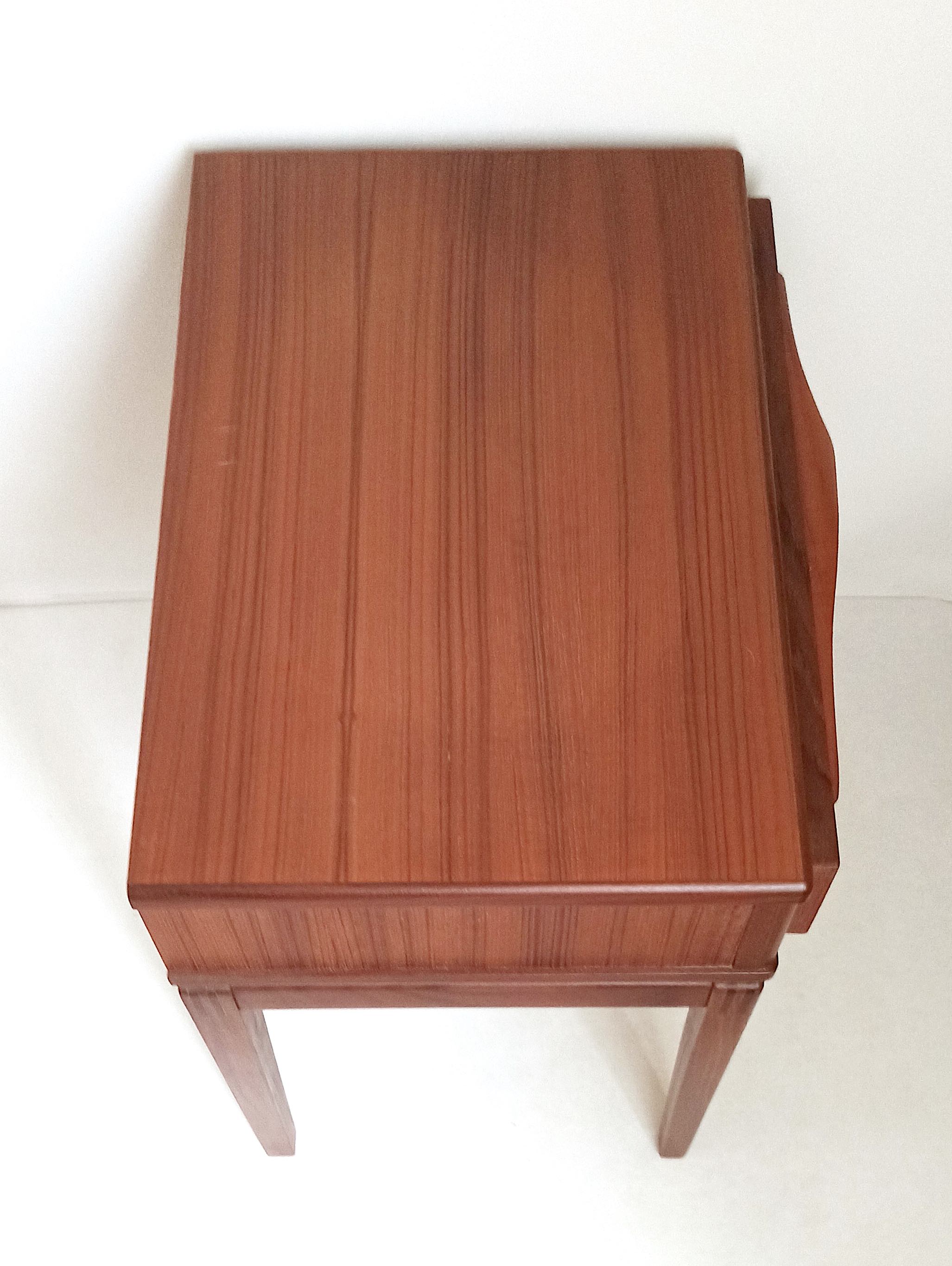 Side table or bedside table Carltröm & Co Möbel Fabrik 60s