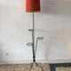 Tripod floor lamp vintage 50's