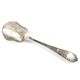Art Deco sugar spoon, silver-plated brass, Platerstyl, Poland, 1930s