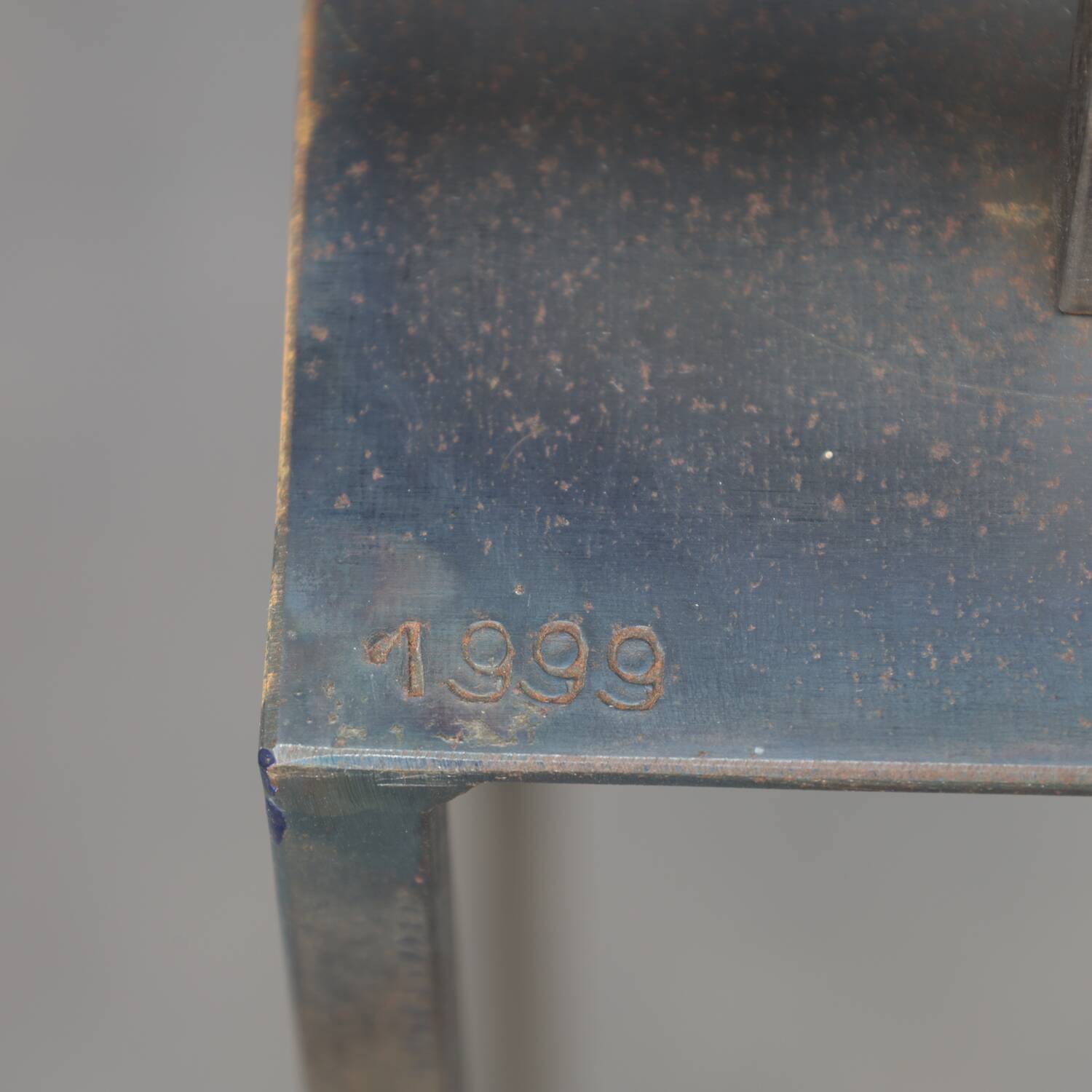 Hand-cut steel sculpture by Ben Oldenhof, Netherlands, 1999