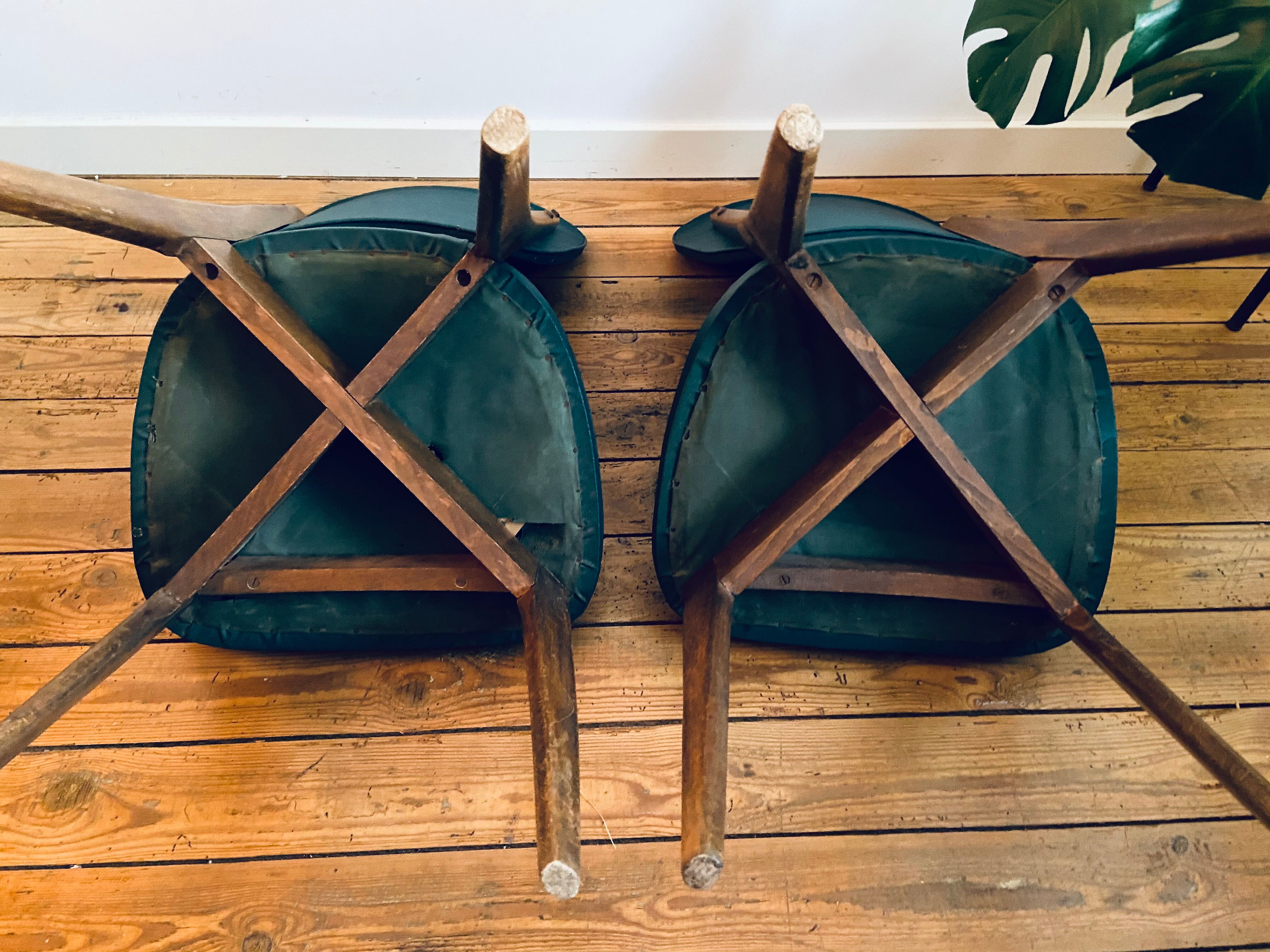 Pair of art deco chairs