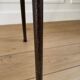 Industrial chair, vintage school chair, wood and metal