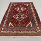 Tapis persan Karaja vintage 189x121 cm en laine, tapis oriental fait main 2485