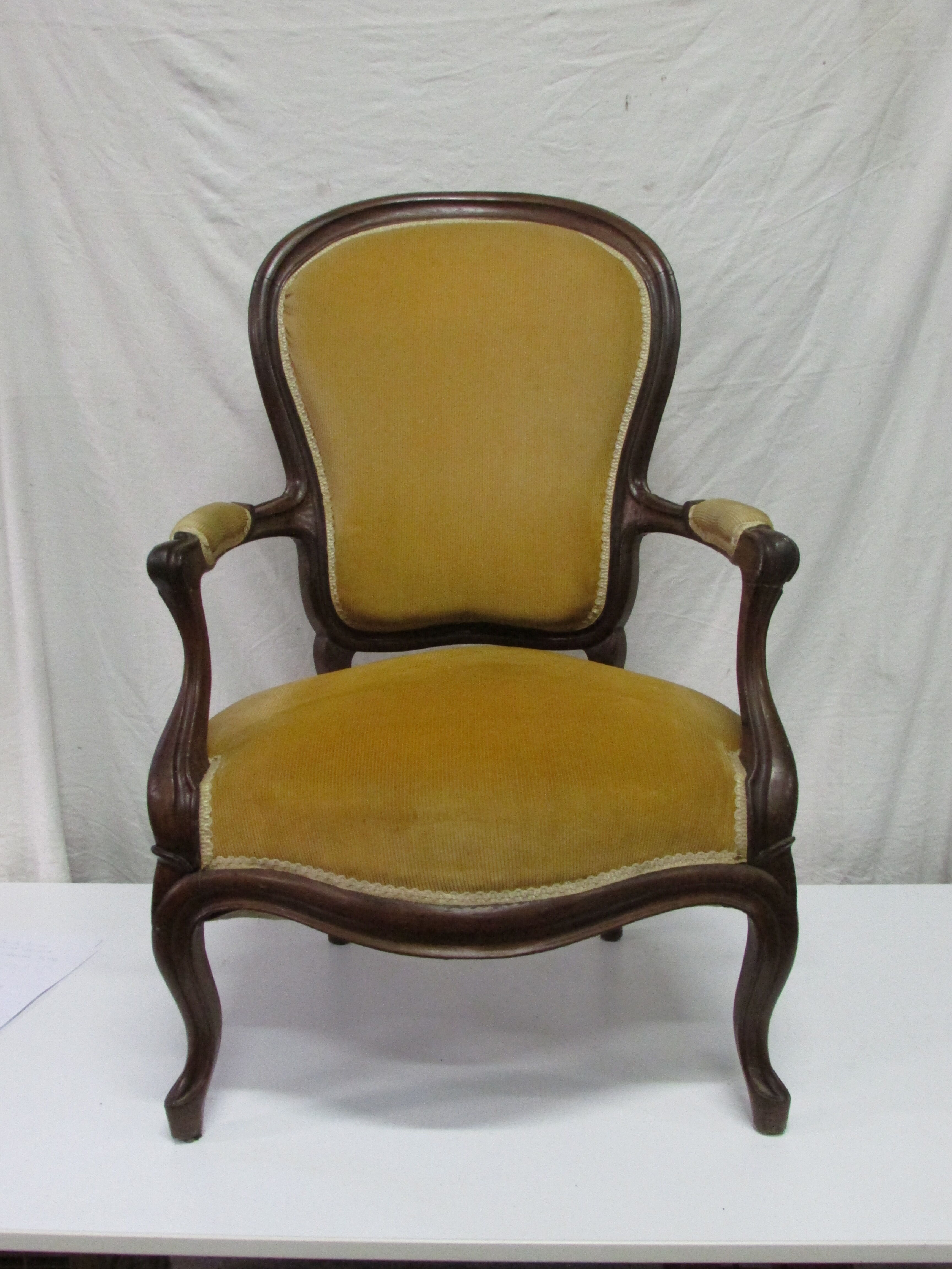 Antique Louis XV armchair, Napoleon III period