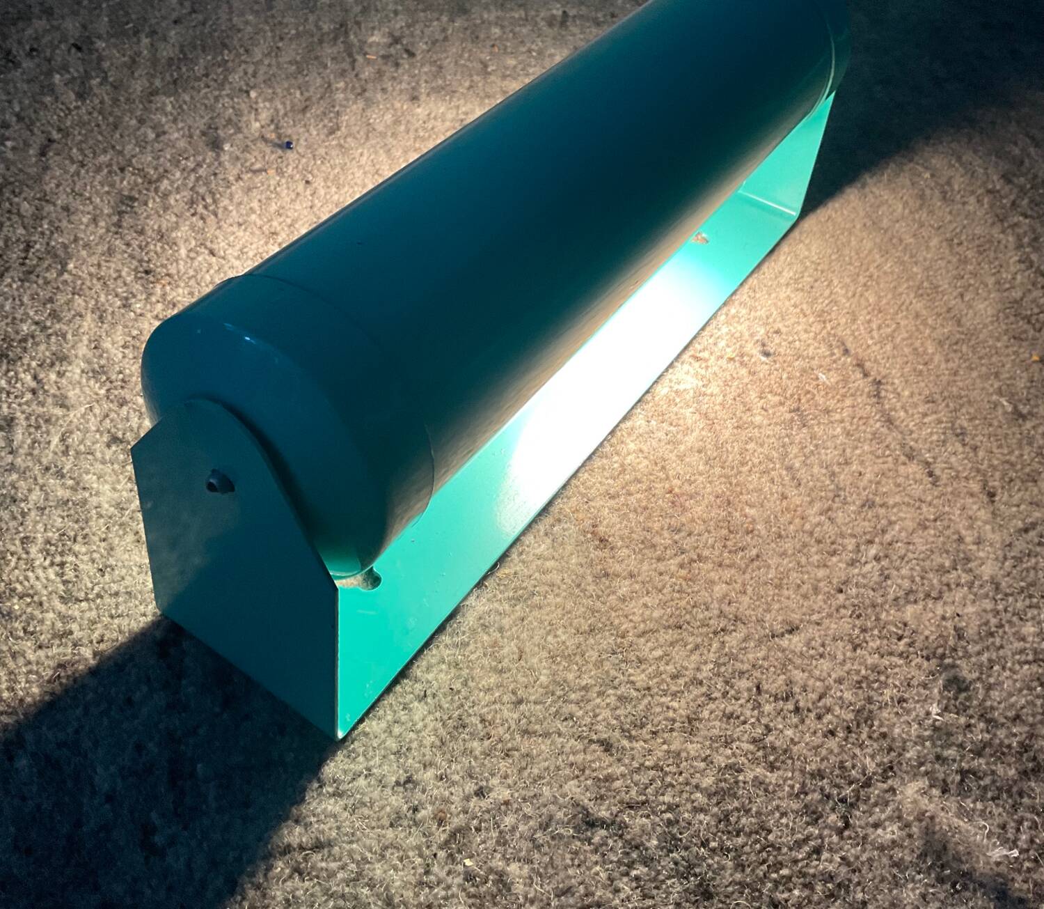 Vintage 80s roller wall light