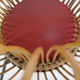 Typical dutch design rattan easy chair for Rohé Noordwolde Holland