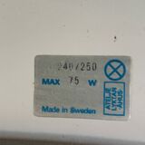 Bumling brown pendant light - Sweden 70s