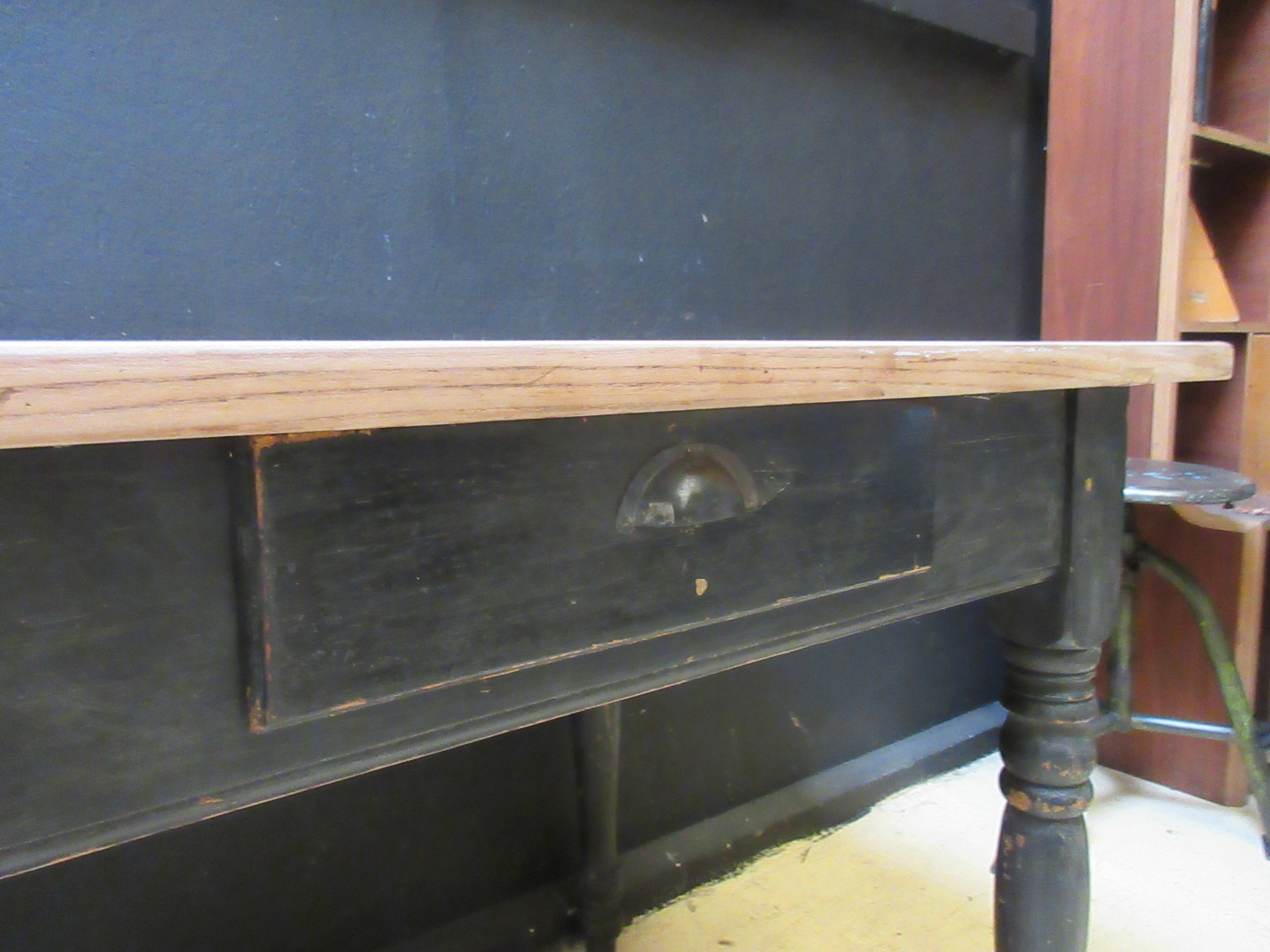 small table, old vintage desk