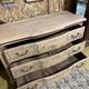 Antique solid oak chest of drawers – Louis XV style – 3 drawers