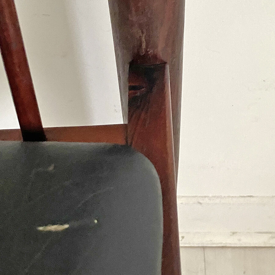 Set of 4 Scandinavian rosewood chairs Design Arne VODDER