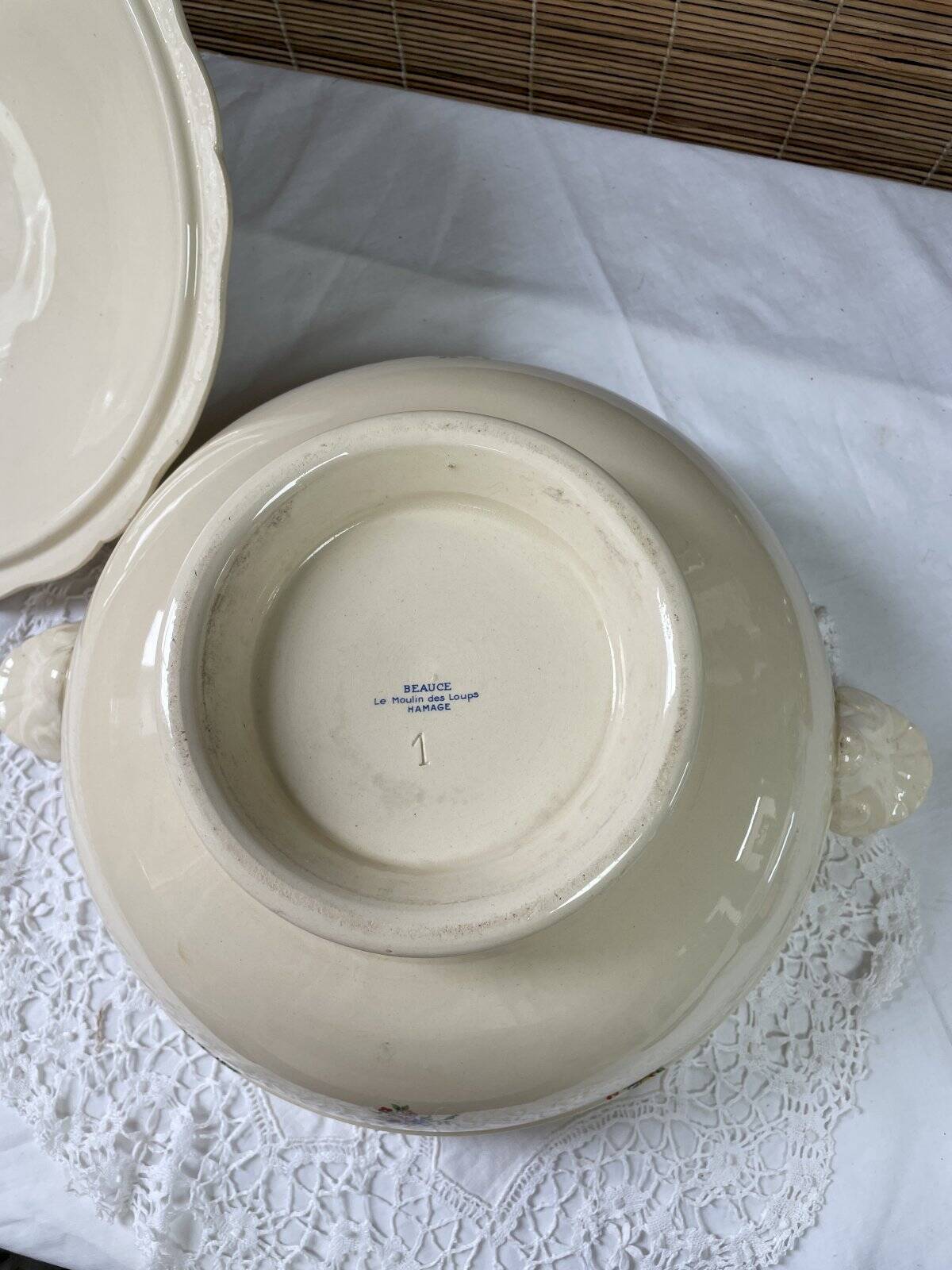 Soup tureen Moulin des Loups Beauce