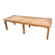 Large Table closes castle six feet oak