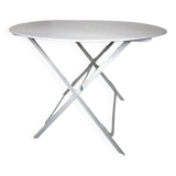 Table de jardin pliante en fer