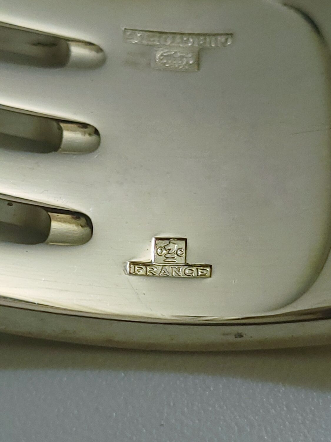 Christofle "Concorde" cutlery set – Icon of French design 1970, 53 pieces