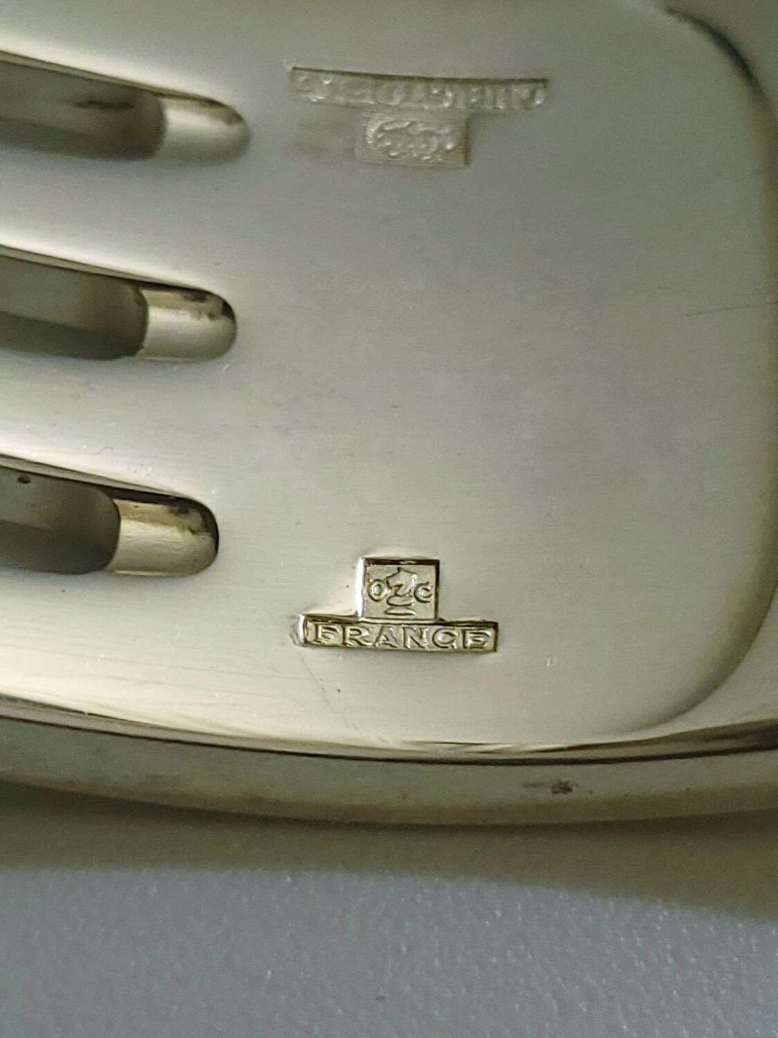 Christofle "Concorde" cutlery set – Icon of French design 1970, 53 pieces