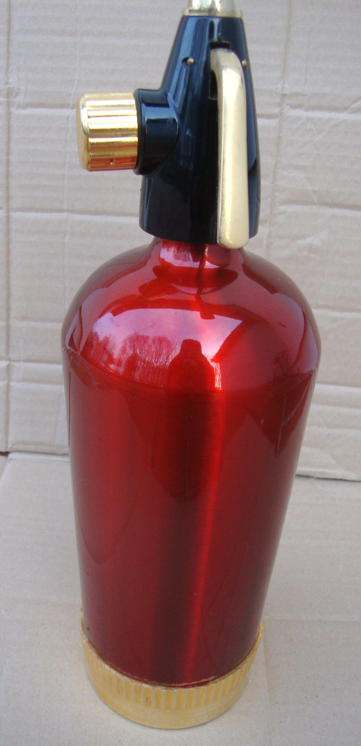 Vintage water siphon from selz